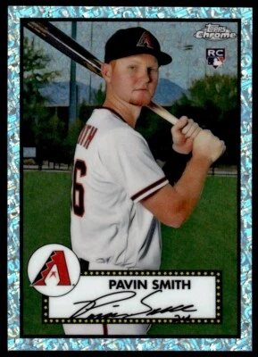 2021 Topps Chrome Platinum /70 Pavin Smith Arizona Diamondbacks #23 - Image 1 of 2