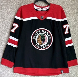 Adidas Authentic NHL Mens Chicago Blackhawks Kirby Dach Retro Jersey Size 54 - Picture 1 of 16