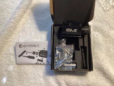 Barska Compact GLX 5mw Power Red Laser Sight For Handgun w/Mount & Rail, AU11406 - Image 1 of 4