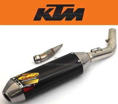 Silenciador de escape FMF Powercore 4 350 450 SX-F XC-F 2019-2022 aluminio KTM #Q398 C Foto 1 de 4