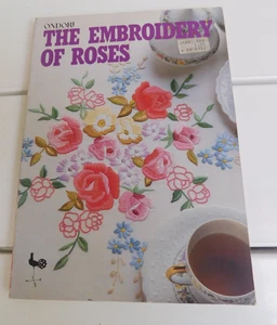 Ondori The Embroidery of Roses Needlework Patterns Paperback Free Ship - Picture 1 of 9