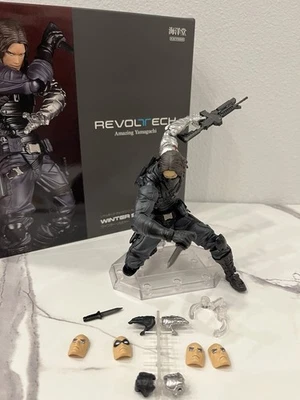 Increíble Yamaguchi SOLDADO DE INVIERNO Kaiyodo Revoltech Marvel Vendedor de EE. UU. Foto 1 de 4