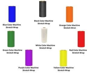 Gussmaschine Länge Stretch Wrap Palette Schrumpffolie wählen: Größe | Stärke | Farbe - Bild 1 von 15