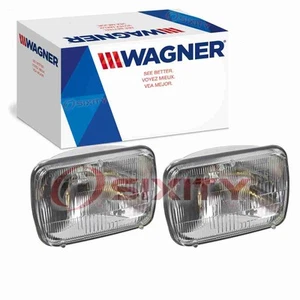 2 pc Wagner High & Low Beam Headlight Bulbs for 1981-1997 Nissan 200SX 210 sd - Picture 1 of 5