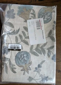 Juego de 2 fundas Lilah Suzani POTTERY BARN-Euro-Azul-CAJA ABIERTA - Imagen 1 de 3