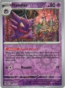 Haunter 093/165 | Scarlet & Violet 151 | Uncommon | Pokémon TCG Reverse Holo NM - Bild 1 von 1