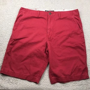 American Eagle Longboardshorts Herren 38 rot 12" unterhalb des Knies Chino NEU Neu mit Etikett - Bild 1 von 13