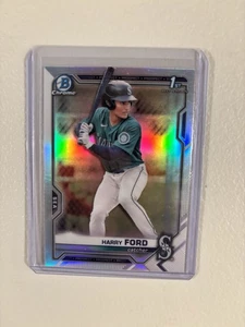 2021 Bowman Draft - Chrome Harry Ford #BDC-1 Refractor (RC) - Bild 1 von 2