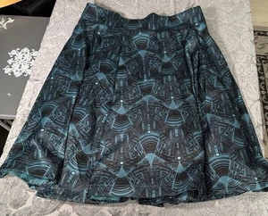 Melissa McCarthy Seven7-Women’s Teal Blue Long Formal Skirt Tulle Lined  Sz 1X - Picture 1 of 12