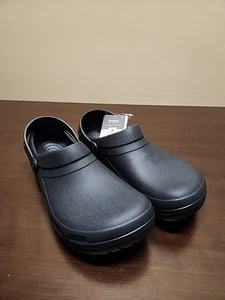Neu Crocs Specialist Arbeits-Clog Schuh Herren Gr. 12 einfarbig schwarz geschlossene Zehe - Bild 1 von 12