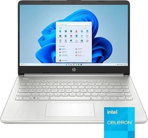 HP 15-dw1053dx 15.6" ( 128GB SSD, Intel Celeron N4120, 1.1 GHz, 4GB RAM) Laptop - Picture 1 of 5
