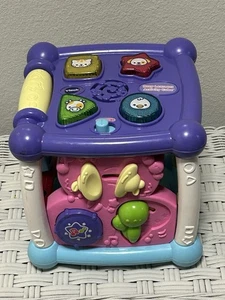 VTech Busy Learners Activity Cube Interactive Educational Toy *See Video/Photos - Picture 1 of 12