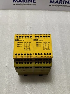 "SET BESTEHEND AUS 2" PILZ PNOZX6 24VDC/AC SICHERHEITSRELAIS - Bild 1 von 11