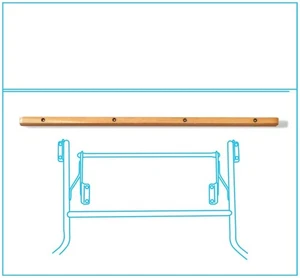 Corredor de Madera para 30x72 Fiesta Evento Comedor Banquete Mesa Boda Barbacoa Recepción - Imagen 1 de 1