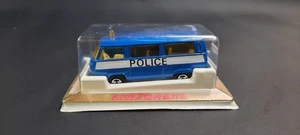 Majorette n° 244 VW Volkswagen Fourgon Police Blue Etat Neuf Blister Scellé - Imagen 1 de 5