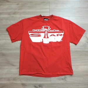 Hellstar Studios Jesus Emblem Tee Shirt Path To Paradise Red Mens XL Graphic T - Picture 1 of 8