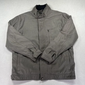 Michael Kors Jacket Mens XL Gray Full Zip Quilted Pockets Winter Coat Outdoor - Picture 1 of 19