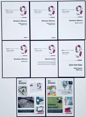 Bernina Embroidery Software 9 (2024 Edition) Manual & Mastery Bundle: 8 Books - Image 1 of 4