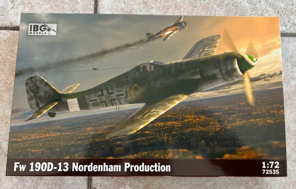 IBG MODELS  1/72 72535 FOCKE-WULF FW-190D-13 nordenham production - Immagine 1 di 1