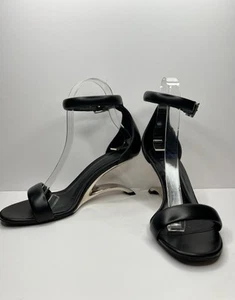 Alexander Mcqueen Arc Calfskin Heels Sz 38 - Picture 1 of 11
