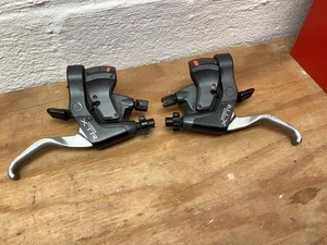 Shimano XTR ST-M950 3x8 Speed Shifters Brake Lever Combo Set Vintage MTB - Picture 1 of 5