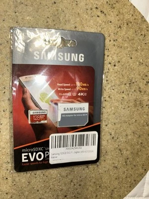 Samsung Evo Plus 64Gb 128GB Micro SD MicroSDXC C10 Memory Card with Adapter - Image 1 of 4