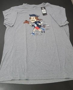 Under Armour Boston Marathon Cartoon Runner T-shirt Large - Picture 1 of 7
