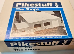 Pikestuff HO No. 0015 The Shops. New Vintage Kit - Picture 1 of 3