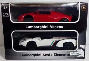 Lamborghini Vereno & Sesto Elements Braha Industries 1:24 Scale Licensed Car New - Picture 1 of 6