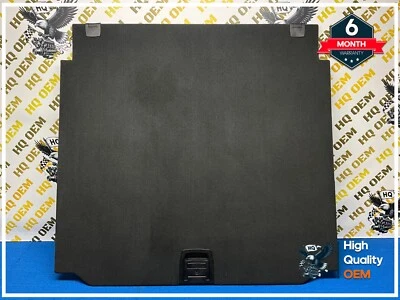 BMW X5 E70 2011-2013 MALETERO TRASERO CARGA INFERIOR NEUMÁTICO DE REPUESTO CUBIERTA DE SUELO NEGRO OEM Foto 1 de 4
