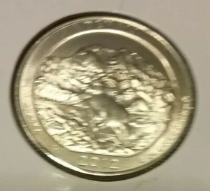 2012 Denali Alaska P America the Beautiful Quarter BU Uncirculated - Picture 1 of 2