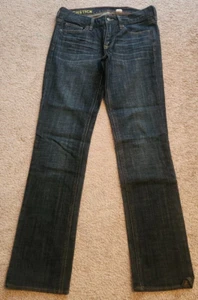 WOMENS 27 reg J. CREW MATCHSTICK STRETCH BLUE JEANS DENIM LOWRISE 5 POCKET EUC - Picture 1 of 6
