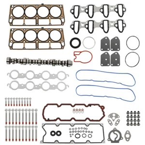 Fit For 07-13 Chevy GMC 4.8 5.3L Trucks SUVs Non-AFM Cam & Gasket Kit - Imagen 1 de 12