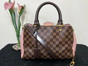 LOUIS VUITTON Damier Ebene Brittany shoulder bag - Picture 1 of 18