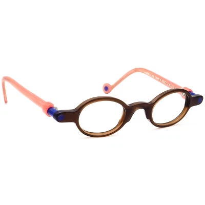 Anne Et Valentin Eyeglasses Objet 2 1212 Brown/Pink Oval Frame France 40[]22 140 - Image 1 of 4