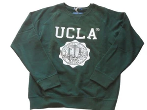 Bottle Green Sweatshirt with Large Logo Men's Size: XL UCLA Lauther UCSW1414 - Picture 1 of 7