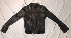 S.W.O.R.D 6.6.44 Vera Pelle 100 % Leder Vollreißverschlussjacke 44 M, Italien, TOP - Bild 1 von 23