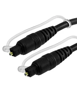 40 ft Toslink Optical Audio Cable Digital Optic Fiber Optics Blu-Ray Black 40' - Picture 1 of 2