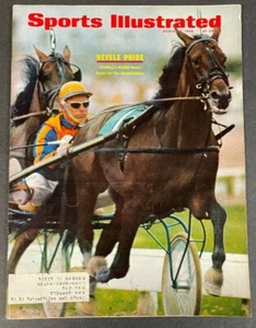 1968 AUGUST 5 SPORTS ILLUSTRATED NEVELE PRIDE TROTTING'S WONDER HORSE 62121 - Picture 1 of 2