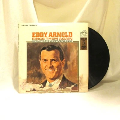 1960 Eddy Arnold Sings Them Again Vinyl LP 33 RCA Victor LSP 2185 Pop - Image 1 of 4