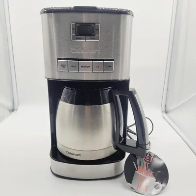 Cuisinart DCC-3850TG Thermal Coffee Maker – 12 Cup Programmable Brewer Silver - Image 1 of 4