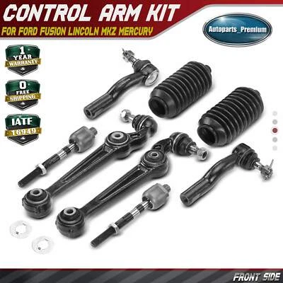 8Pcs Front Control Arm Tie Rod End for Ford Fusion Lincoln MKZ Mercury 2007-2009 - Image 1 of 4