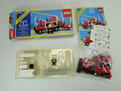 Lego 6480 Hook Ladder Truck Feuer Light & Sound komplett mit OBA + OVP + Inlay - Bild 1 von 4