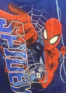 T-shirt da uomo blu The Amazing Spiderman con grafica taglia 5/6 - Foto 1 di 2