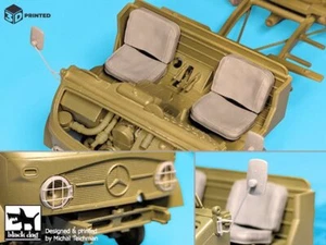 Detalles del vehículo Black Dog 1/35 para camión alemán Unimog 404 S (para ICM) M35006 - Imagen 1 de 1
