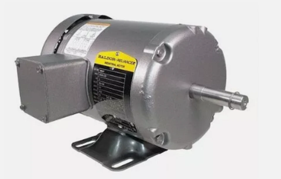 Baldor M3537 1/2 HP 3 Ph 230/460 V 3450 RPM FR 56 TEFC