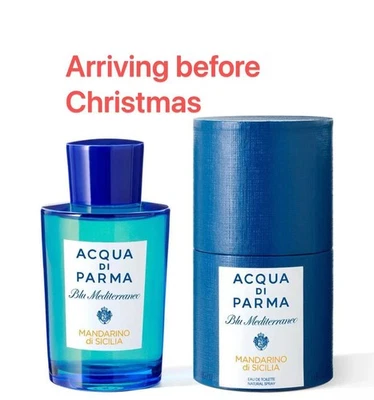 New ACQUA DI PARMA EAU DE TOILETTE BLU MEDITERRANEO Mandarino Di Sicilia 180 Ml