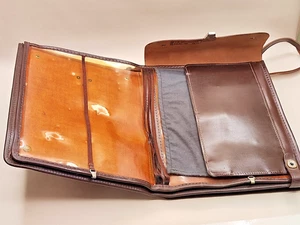 1970 Vintage bag general tablet USSR leather Soviet army - Picture 1 of 10