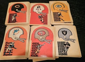 1976 Sunbeam NFL Helm Die Cuts Lot 48 - Bild 1 von 7