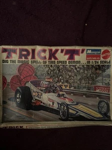 Vintage - Monogram 1970 Issued Tom Daniels Trick T Show Rod Dragster - #6054 - Picture 1 of 13